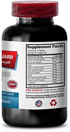 Sport Supplements Eye Vision Guard 180 Capsules capsule close up view