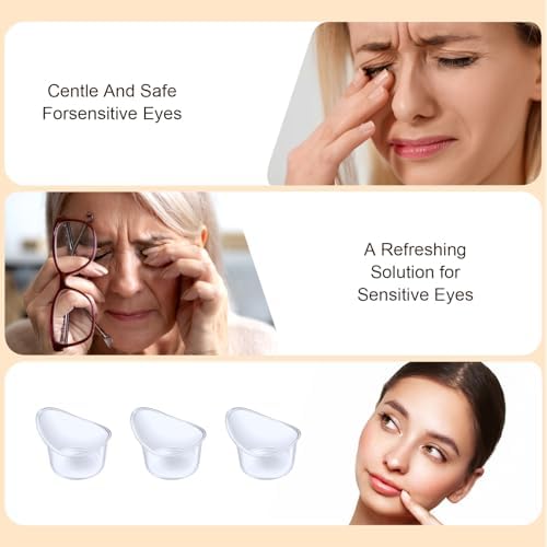 Portable eye hygiene set for elderly care and sensitive eyes