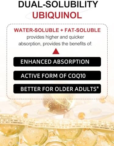 DRFOSTER heart and brain health premium antioxidant softgels bottle side view