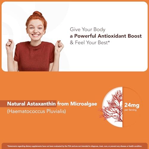 Algae derived astaxanthin gummies 60 count bottle in lifestyle setting
