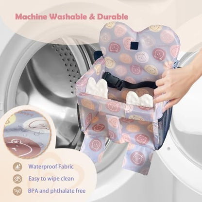 Folded LWWACSS baby cart cover for easy portability