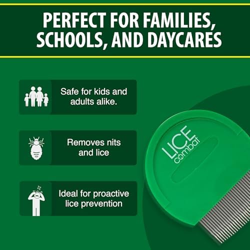 NatulabUSA lice combat kit for long and short hair types