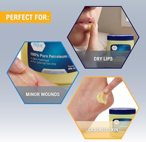 MED PRIDE moisturizing ointment texture and packaging details for sensitive skin care