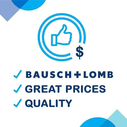 Bausch & Lomb Advanced Eye Relief bottle and sterile eye cup kit