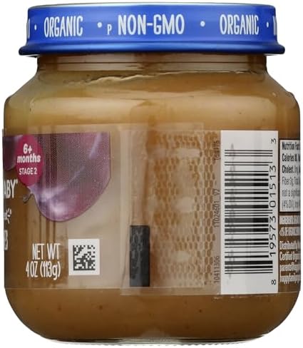 Happy Family Organics Stage 2 nutritional information