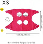 Copfeu bunny bathing bag with safety belt for safe pet nail trimming