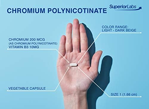 Clean formula chromium polynicotinate without magnesium stearate or artificial fillers.