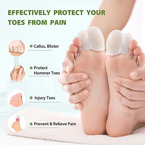 Authentic Bukihome packaging for gel toe protection set