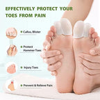 Authentic Bukihome packaging for gel toe protection set
