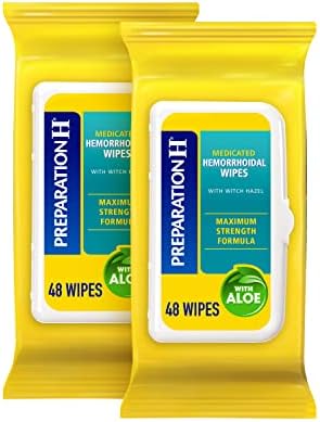 Preparation H Medicated Wipes, 96-Count Package - Image 2