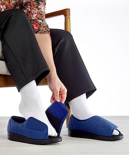 Bottom view of Silverts non-slip outsole for elderly fall prevention safety