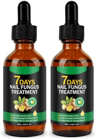 Close up of Vitamash Ginger Nail Serum bottle and dropper