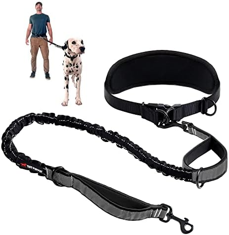 Tuff Pupper dog leash padded lumbar waist belt detail