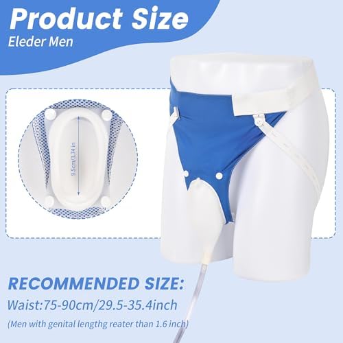 Adjustable breathable briefs for urine collection