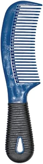 Epic Animal rubber grip mane and tail comb blue grooming tool