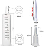 GNEGKLEAN enema kit components including silicone tube and nozzle attachments.