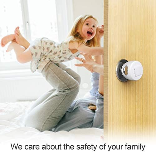 Pack of four Betertek baby proofing door knob covers
