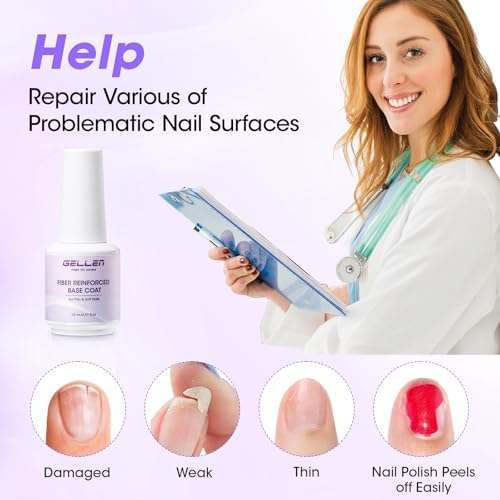 Professional gel nail repair base coat by Gellen