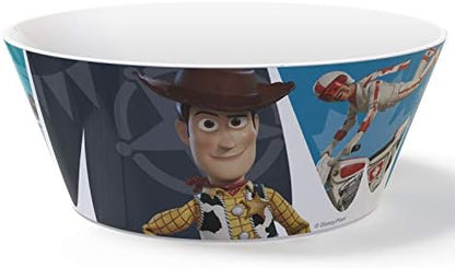 Zak Designs 5-piece Toy Story dining set with water bottle
