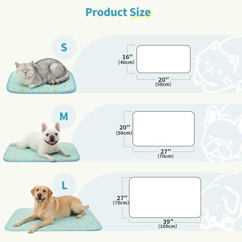NWK portable cooling pad placed inside a pet travel crate