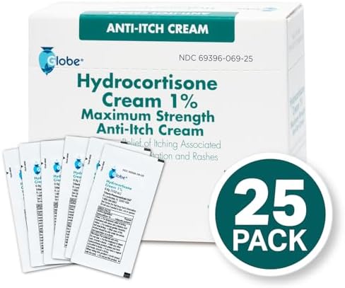 Comparison of single-use hydrocortisone packets for travel first aid