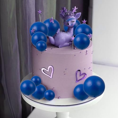 Assorted size foam spheres for DIY wedding cake styling