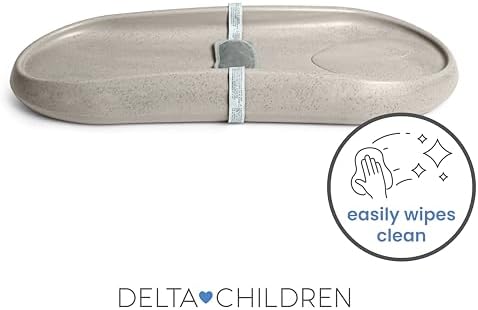 Delta Children molded foam changing pad side profile