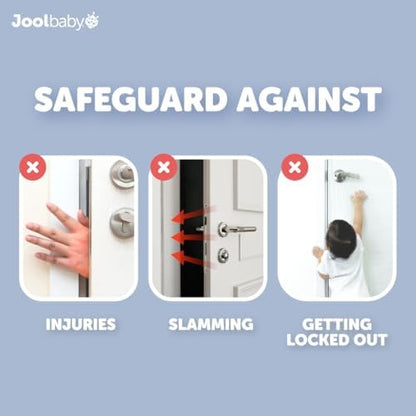 Six pack set of Jool Baby child safety door guards