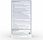 Instructions for Herklin lice treatment application