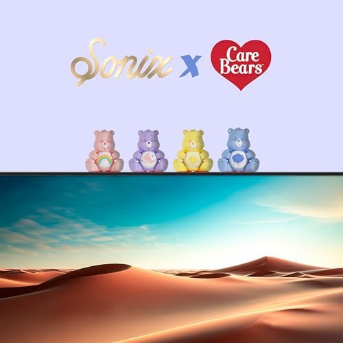 Sonix Care Bears blind box full collection showing all four character options