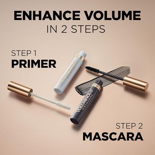 Smudge-resistant volume mascara lasting all day without flaking