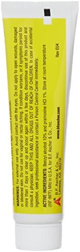 Non-greasy clear anti-itch gel being applied to skin for immediate relief.