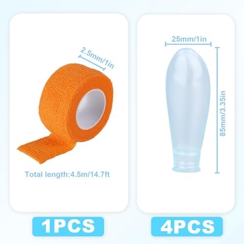 A person wearing a stretchable silicone finger cover sleeve to protect a bandage from water while showering.