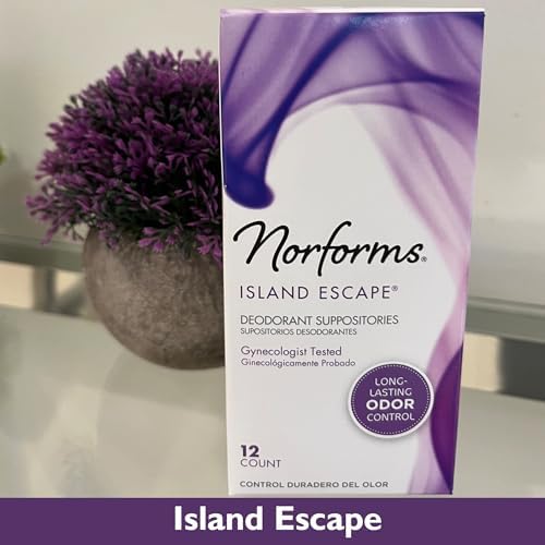 Norforms box showing 12 count per pack gynecologist tested label
