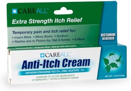Compact travel friendly size representation of CareAll 1.25 Ounce cream perfect for outdoor medical kits.