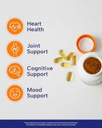 OmegaVia fish oil bottle highlighting IFOS certification seal