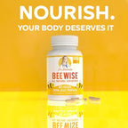 Doctor Danielle Bee Wise supplement bottle side profile