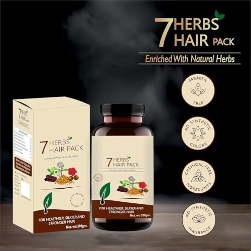 AJ Ayurvedic hair growth pack featuring Hibiscus and Shikakai herbal blend