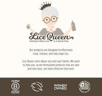 Lice Queen Slick Slide and Away product branding and label details