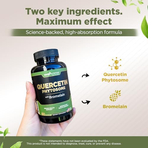 Gade Nutrition Quercetin capsules close up supplement view