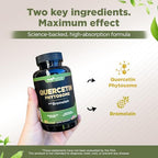 Gade Nutrition Quercetin capsules close up supplement view