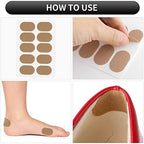 Sibba 120 count pack of water-resistant foot care stickers