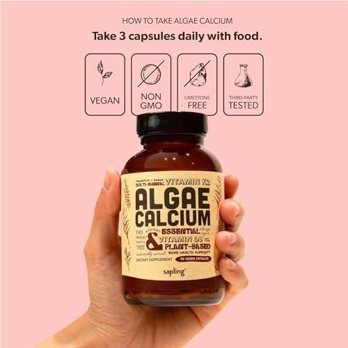 Sapling Algae Calcium vegan and non-GMO certification