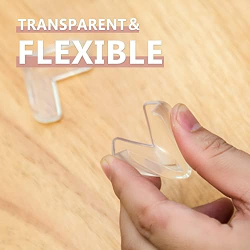 Package contents of Aixmeet 8 pack baby proofing corner guards