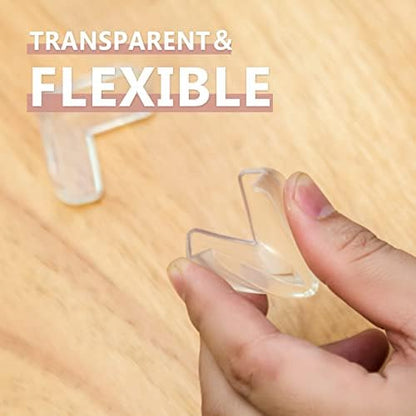 Package contents of Aixmeet 8 pack baby proofing corner guards