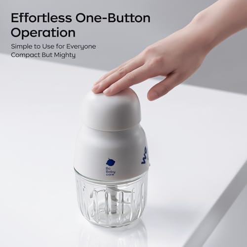 Bc Babycare mini blender one touch control safety mechanism demonstration