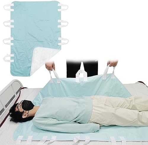 Side angle of Agooliiu positioning pad on a hospital bed