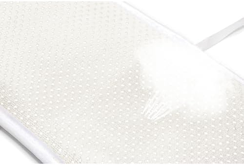 Close up of breathable mesh fabric for crib rail safety