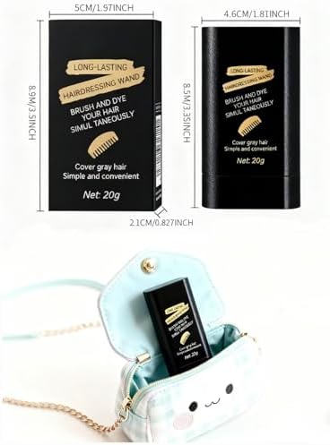 Karm Enterprise hair dye stick in black packaging