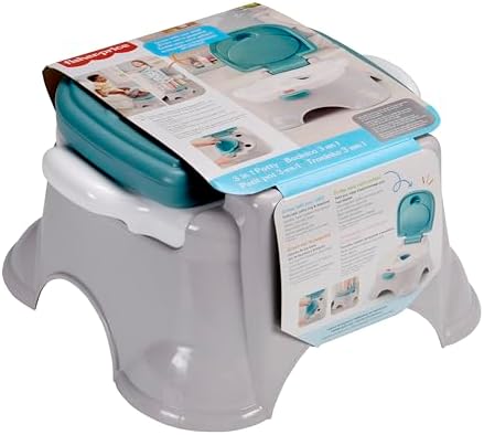 Fisher-Price 3-in-1 potty with splash guard detail